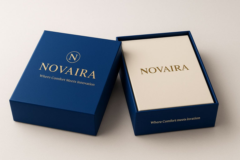 Novaira™ Premium Memory Foam Orthopedic Cervical Pillow