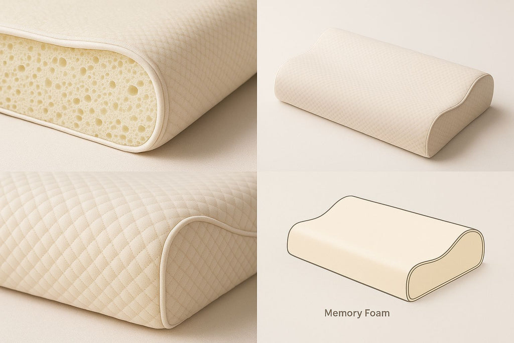 Novaira™ Premium Memory Foam Orthopedic Cervical Pillow