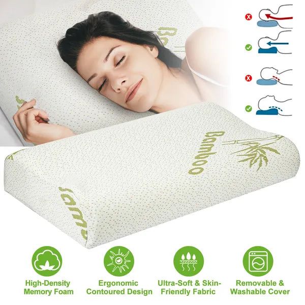 Novaira™ Orthopedic Memory Foam Cervical Pillow